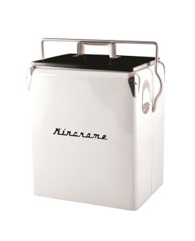 KINCROME RETRO DRINKS COOLER 17L WHITE