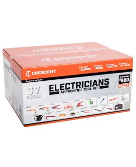 CRESCENT TOOLS ELECTRICIAN 37 Pc APPRENTICE KIT CTKAE400