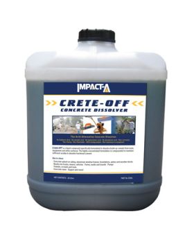 IMPACTA CRETE OFF Concrete Dissolver-1000L IBC Drum CD1000L