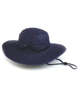 PRO CHOICE Canvas Sun Hat- Blue / Extra Large- CSHB