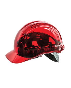 BEAVER Frontier Clear View Protective Hard Hat-Red CV63RE