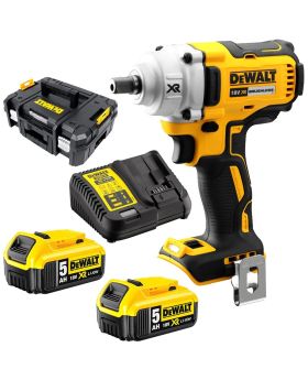 Dewalt DCF894P2-XE 18v XR Brushless Compact Mid Torque Impact Wrench KIT-bd