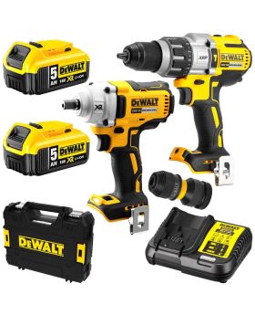 Dewalt DCK2094P2-XE 18v XR Brushless 2 Piece Kit 5ah-bd 