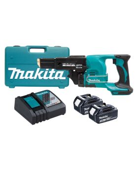 MAKITA 18V CORDLESS AUTOFEED SCREWDRIVER KIT KDFR450RFEX