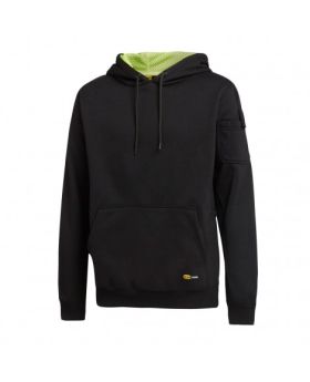 DIADORA Work Pull Over Hoodie-Black GUMW1451BL