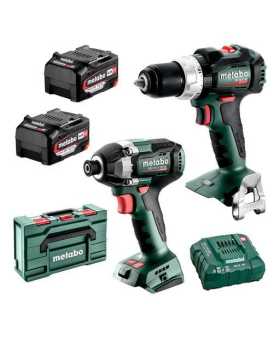  Metabo AU68205750 18V 5.2Ah Li-ion Cordless Brushless 2pce Combo Kit