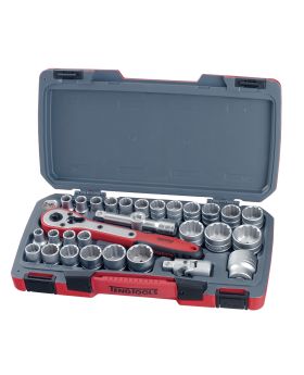Teng Tools 30 PIECE 1/2" DRIVE SOCKET SET BD