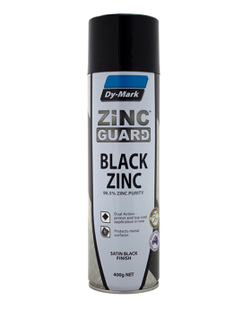 DYMARK Zinc Guard-Black Zinc-Satin Black Finish-