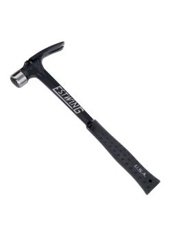 Estwing EB15M Vinyl Grip Large Milled Face Hammer Black Ultra Series-15oz