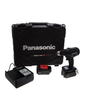 Panasonic EY79A2LJ2G57 Dual Voltage 14.4v/18v Brushless Hammer Drill Driver Cordless Kit w/18v 5.0Ah Battery, Charger & Carry CAse