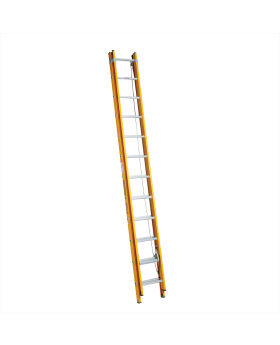 Gorilla FEL12/21-I Extension ladder 3.7-6.5m (12-21ft) Fibreglass 130kg Industrial