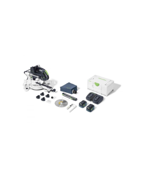 Festool 577174 KSC 60 KAPEX 18V Cordless 216mm Slide Compound Mitre Saw 5.0Ah Energy Set