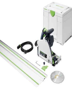 Festool 577419 TS 60K 168mm Plunge Cut Saw in Systainer with 1400mm Rail