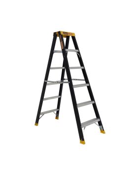 Gorilla PRO-LITE Double Sided 6 Step Fibreglass Ladder FSM006-PRO