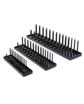 GEARWRENCH 3pce 1/4,3/8 & 1/2" Drive Imperial Socket Storage Tray Set-Shop Assist Series 83118