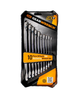 GEARWRENCH 10pce ImperialCombination Ratchet Spanner Set -BFD