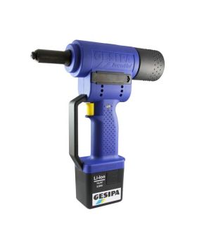 GESIPA Powerbird Battery Rivet Tool 14.4v Li-Ion (with Extra Battery) powerpack