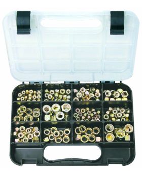 GJ Works Grab Kit 180 Piece Imperial Self-locking Nylon Nuts GKA180