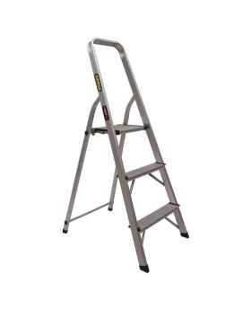 Gorilla GOR-3TT 3 step (0.75m) household ladder with tool tray 120kg Domestic