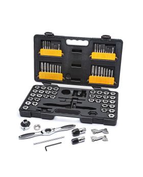 GEARWRENCH 77 PC. SAE/METRIC RATCHETING TAP AND DIE SET 3887