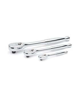 GEARWRENCH 3 PC. 1/4", 3/8" & 1/2" DRIVE 120XP TEARDROP RATCHET SET 81206P
