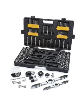 GEARWRENCH 114 PC. SAE/METRIC RATCHETING TAP AND DIE SET 82812