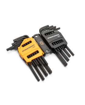 GEARWRENCH 26PC SAE/METRIC BALL END HEX KEY SET 83505