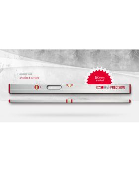 BMI HIGH PRECISION Aluminium 2000 Spirit Level - 200cm 695-200-HP