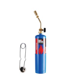 HOT DEVIL Propane Gas Blow Torch Kit with Hand Sparker-HDPTK