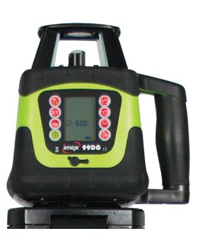 IMEX Rotating Full Auto Grade Red Beam Construction Laser Level Kit 99DG