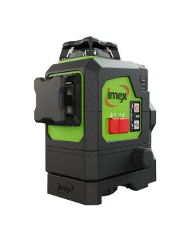 IMEX Green Beam Multi Line 3 Plane Plumb Cross Line Laser Level Kit LX3DG -Series 2