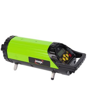 IMEX Red Beam Construction Pipe Laser Level Kit IPL300R