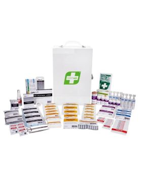 IMPACTA 435Pce HIGH RISK FIRST AID METAL CABINET KIT  R2MET