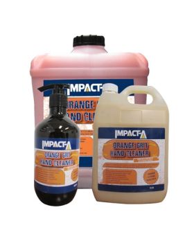IMPACTA Janitorial Tradie Grit Hand Cleaner Orange-500ML-IMPORHC500