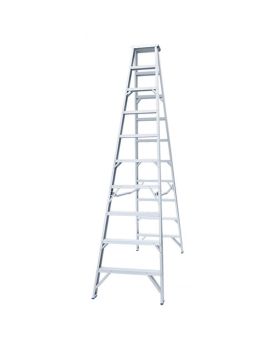 INDALEX Aluminium Double Sided Step Ladder - Pro Series - 3.0m 180kg Rated