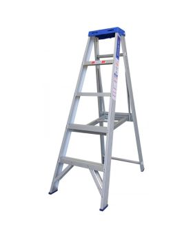 INDALEX Aluminium Single Sided Step Ladder - Pro Series - 1.2m 180kg Rated