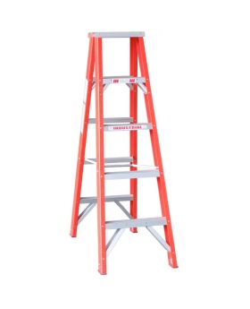 INDALEX Fibreglass Double Sided Ladder-Tradesman Series- 1.5m 135kg Rated