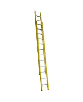 INDALEX Fibreglass Extension Ladder-Tradesman Series- 2.8m-4.3m 135kg Rated