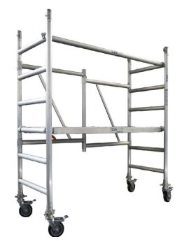 INDUSTRIAL XS Folding Scaffold 2m/1m - Aluminium h071810