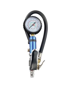 ITM TYRE INFLATOR GUN AUTO STYLE, DIAL GAUGE 0-220PSI