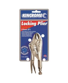 Kincrome k040016 Locking Pliers Curved Jaw 125mm (5")