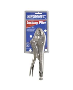 Kincrome k040018 Locking Pliers Curved Jaw 250mm (10")