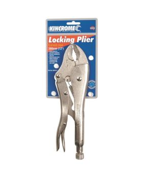 Kincrome k040019 Locking Pliers Curved Jaw 300mm (12")