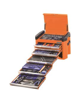 Kincrome K1502O Contour 328pce Flame Orange Workshop Tool Kit