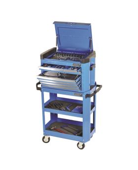 KINCROME Contour Tool Cart Kit-208pce Blue K1508