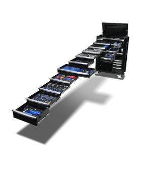 KINCROME  Contour V2 Workshop Tool Kit 948 Piece 17 Drawer 42" Black