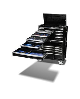 KINCROME  Contour V2 Workshop Tool Kit 475 Piece 17 Drawer 42" Black