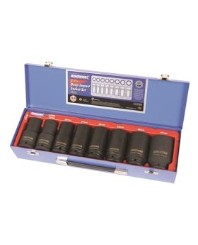 Kincrome K2080 Deep Imapct 8 Piece Socket Set METRIC 21-41mm