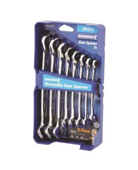 Kincrome k3017 8 Piece Reverse gear spanner set METRIC 8-19mm