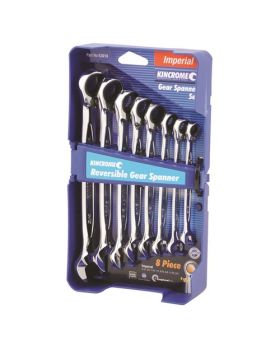 Kincrome k3018 8 Piece Reverse gear spanner set Imperial 5/16 - 3/4"